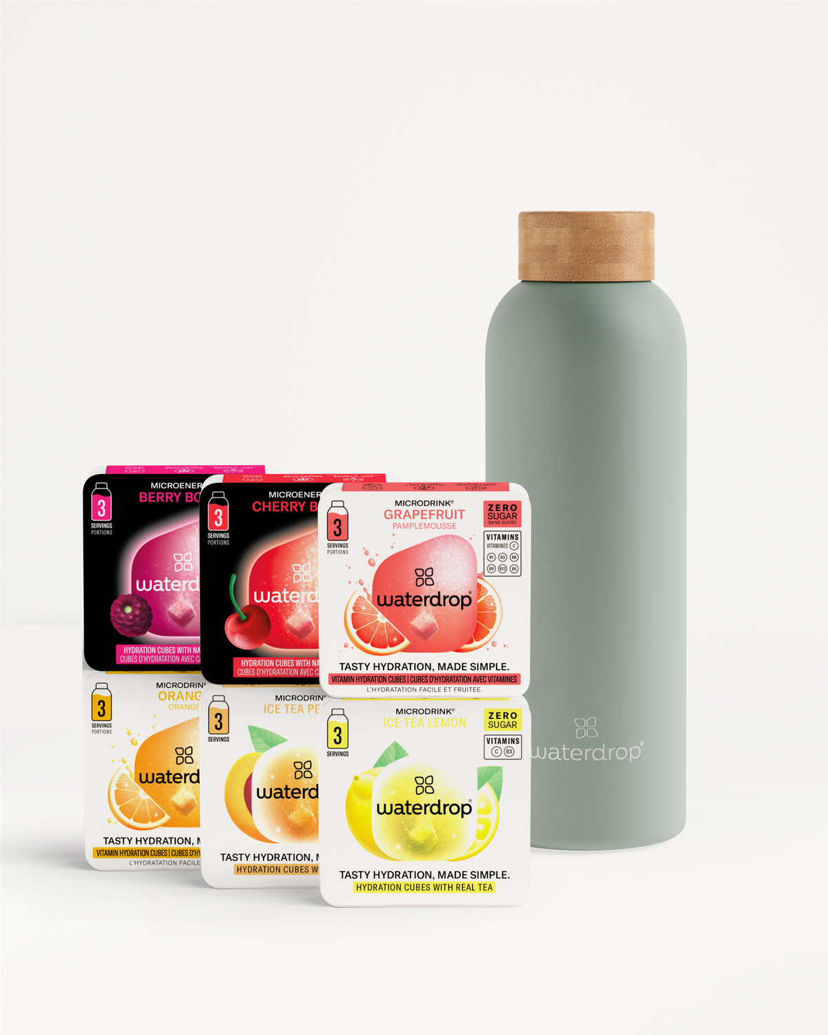 Ochutnávkový Set s Termo Nerezovou Lahví