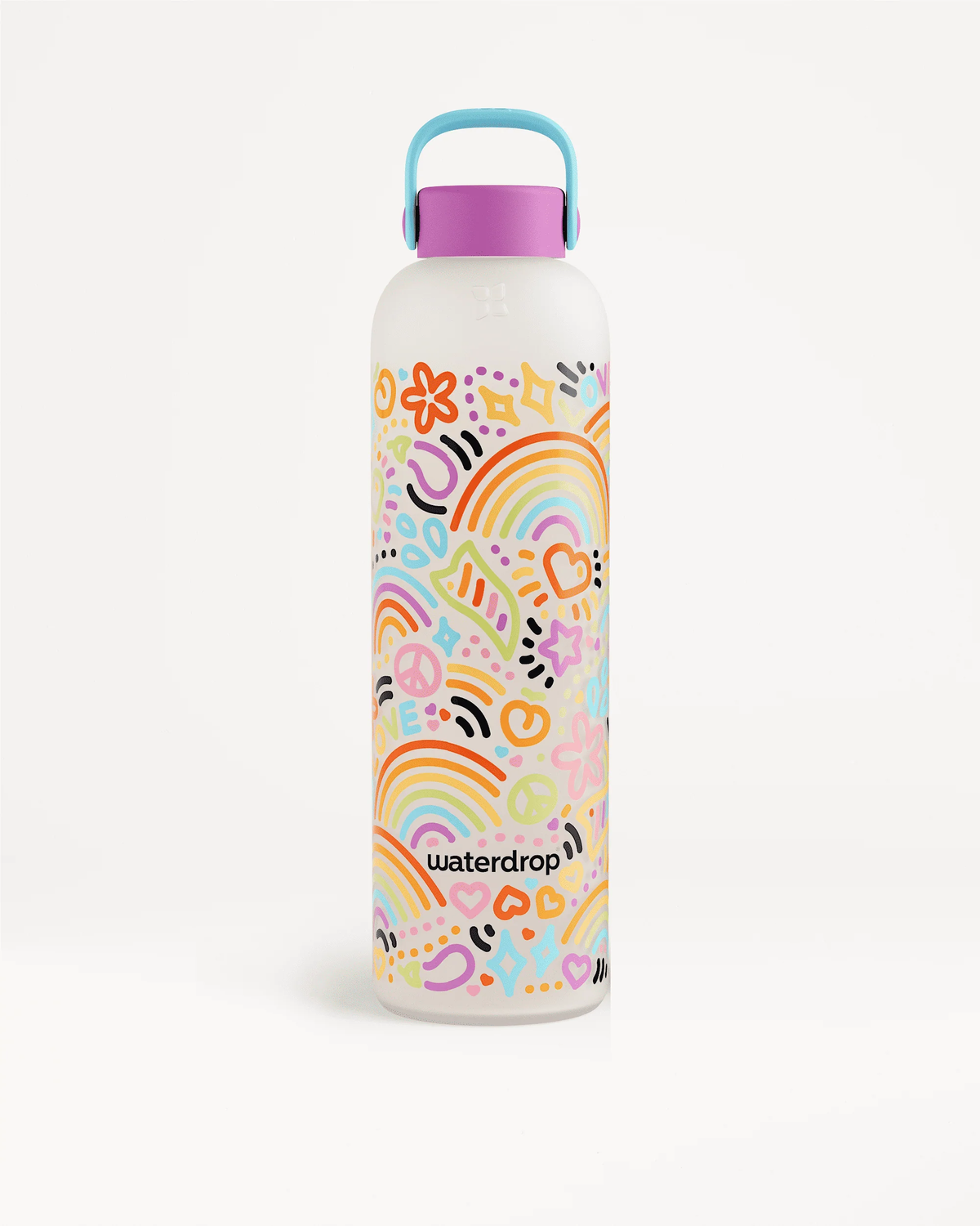 Skleněná Lahev Rainbow