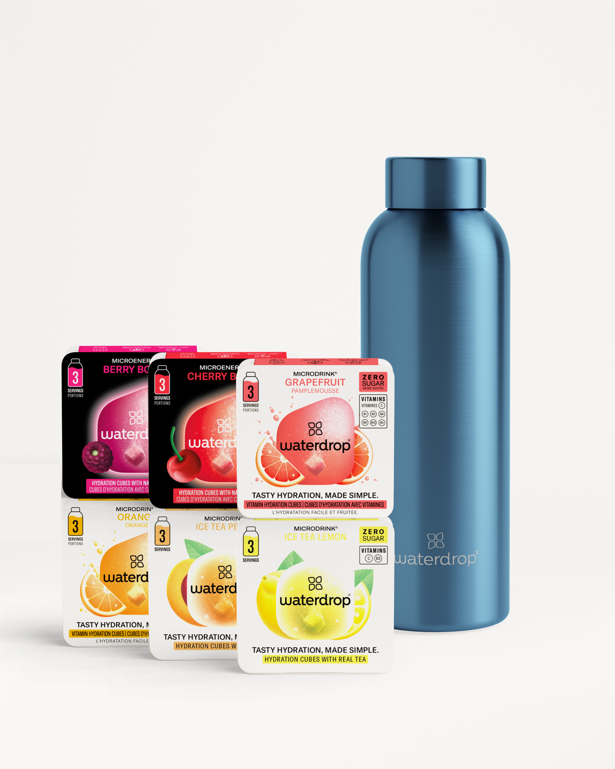 Ochutnávkový Set s Termo Nerezovou Lahví Metalickou