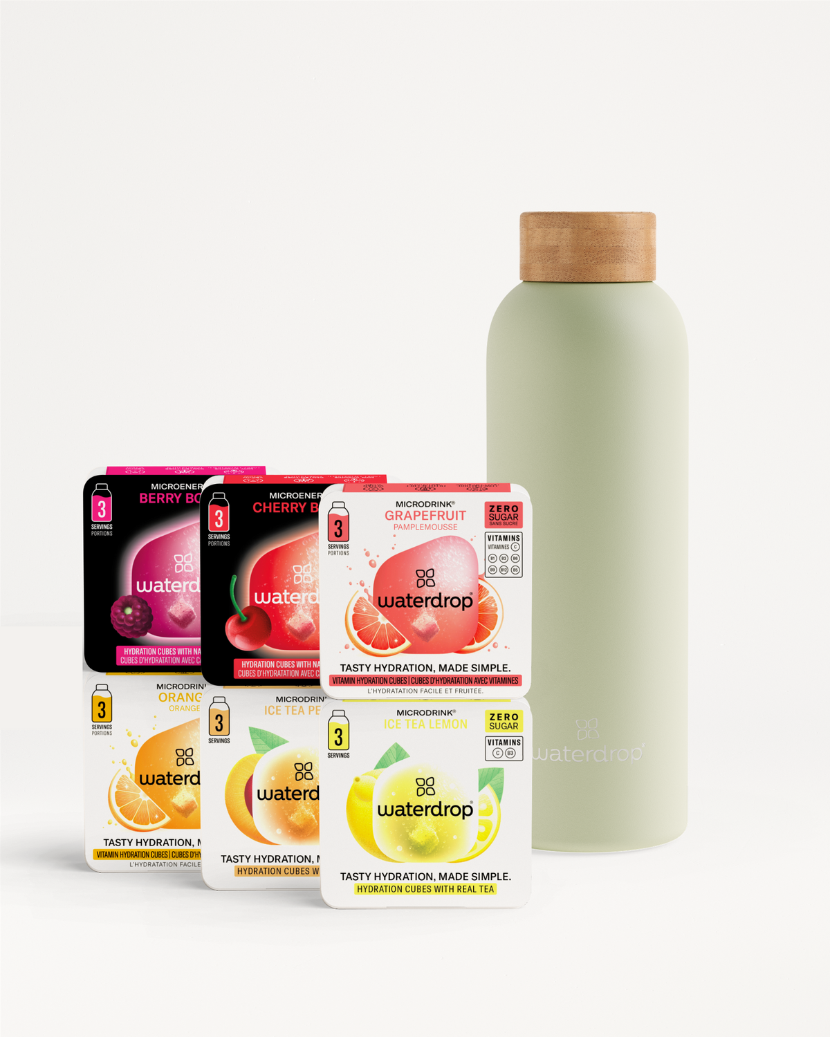 Ochutnávkový Set s Termo Nerezovou Lahví