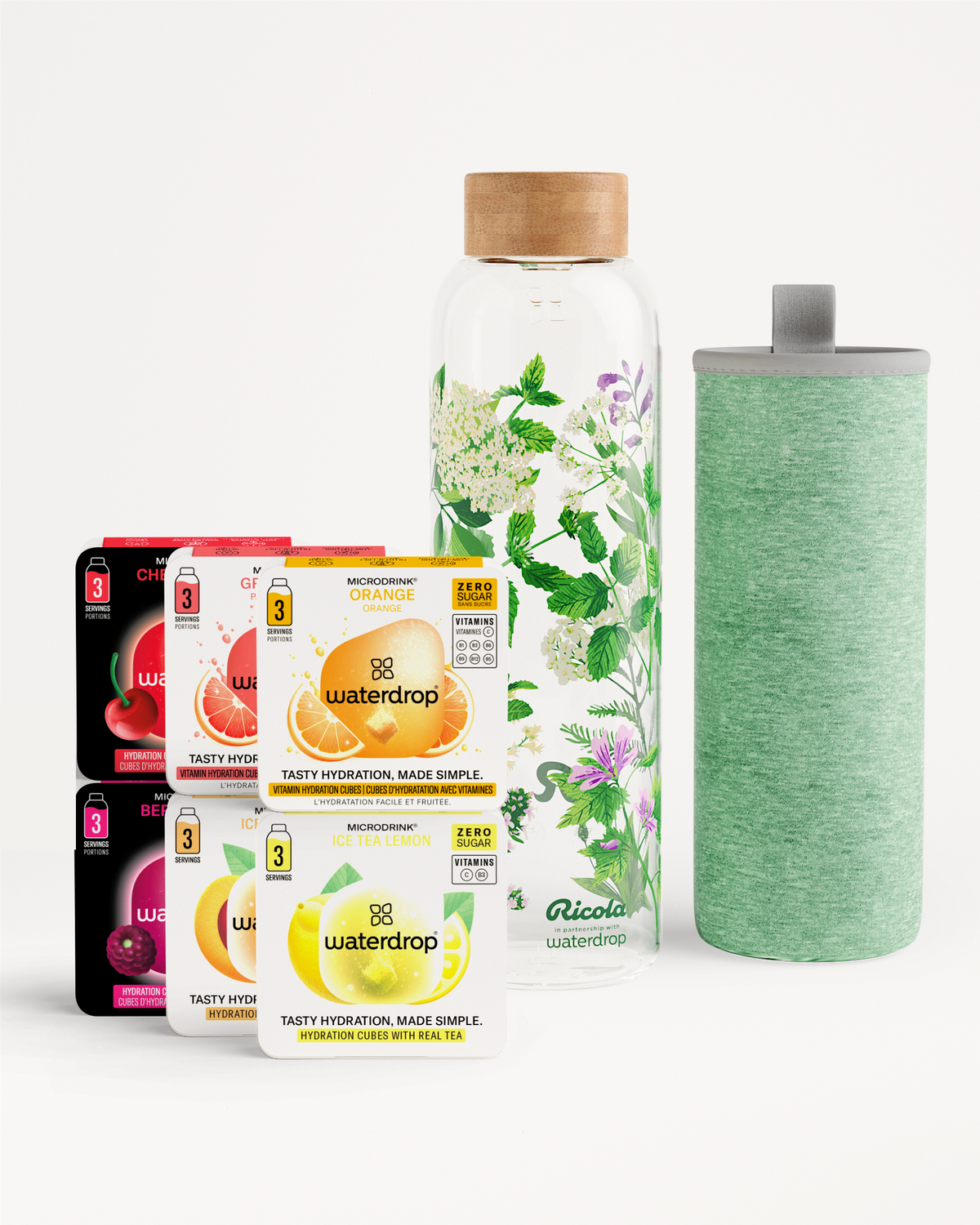 Ochutnávkový Set se Skleněnou Lahví