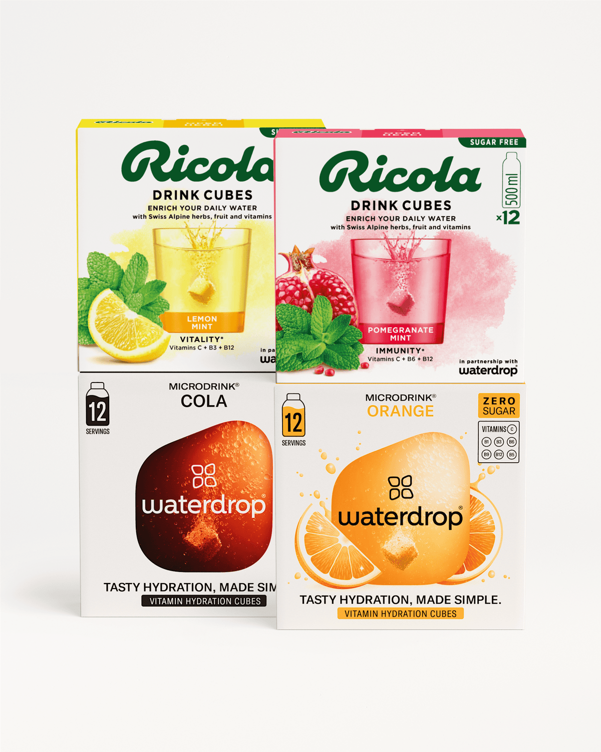 Exkluzivní Set waterdrop® x Ricola