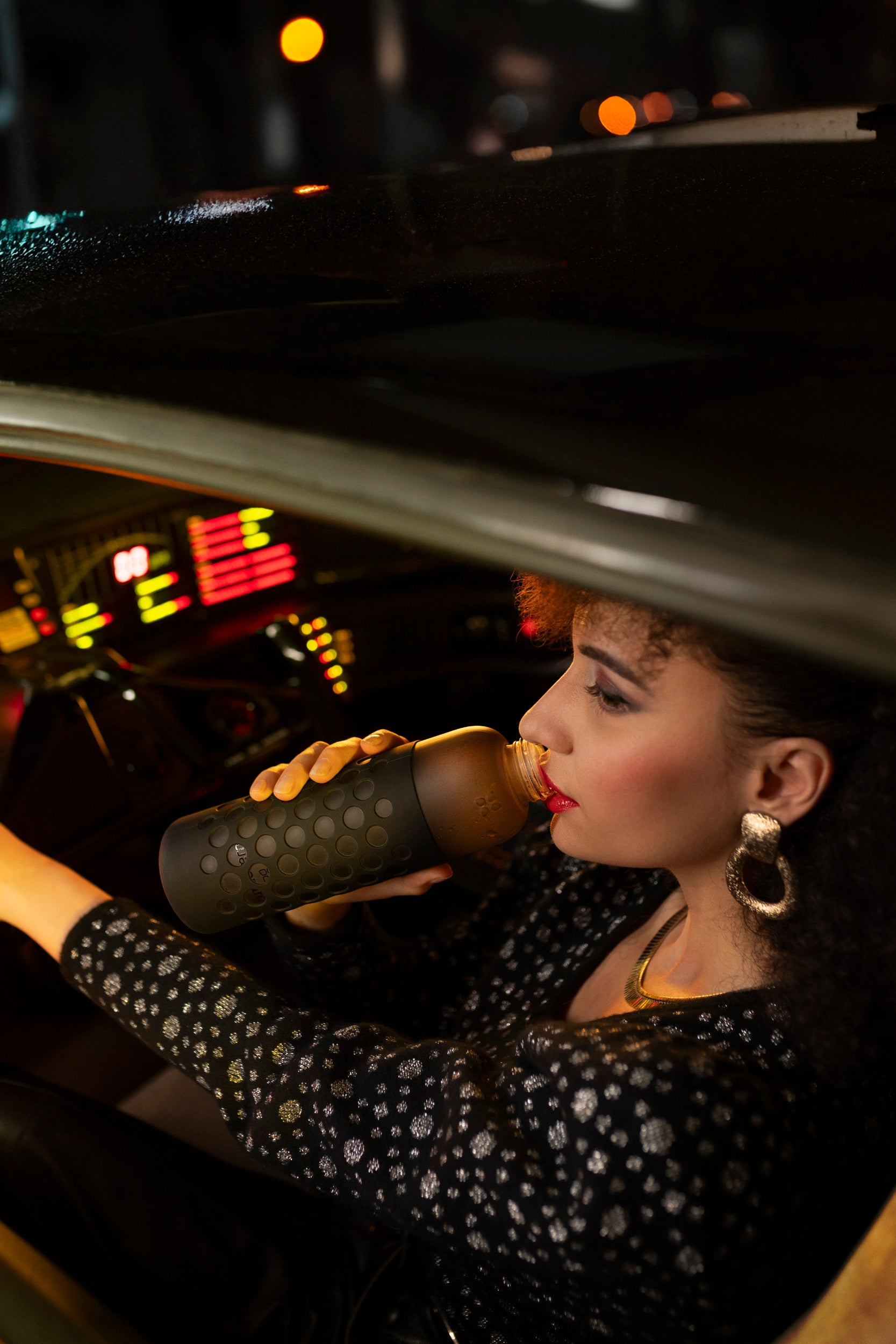 Limitovaná Skleněná Lahev Frosted