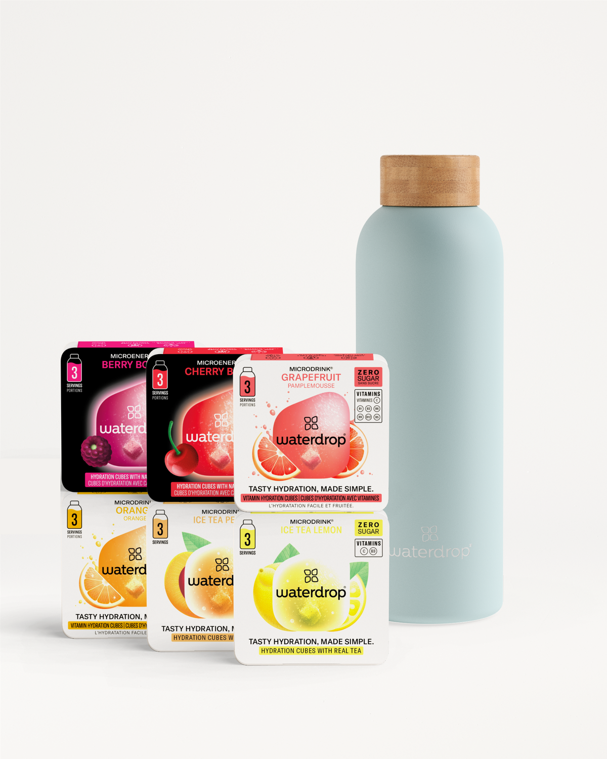 Ochutnávkový Set s Termo Nerezovou Lahví